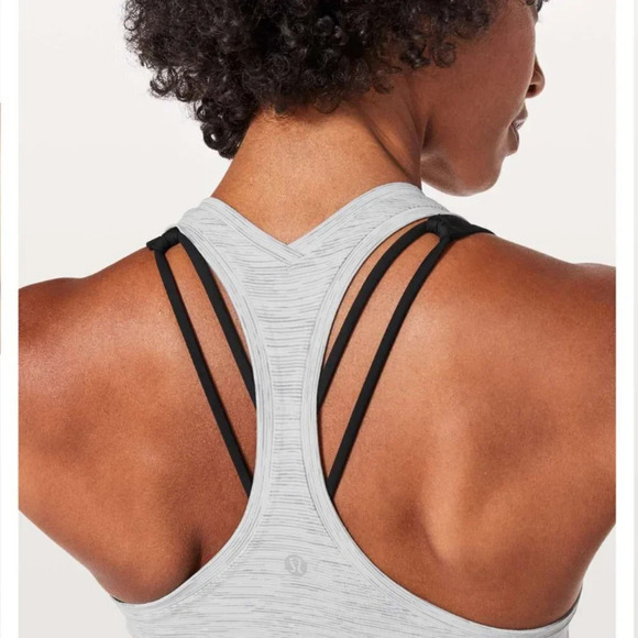 LULULEMON Cool Racerback II Wee Are From Space Nimbus Battleship Size 6-8 - Picture 3 of 15
